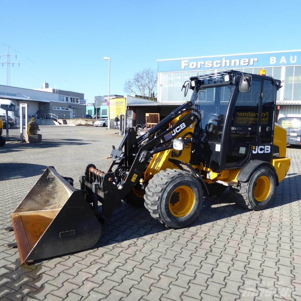 JCB 403 plus Carregadeiras de rodas