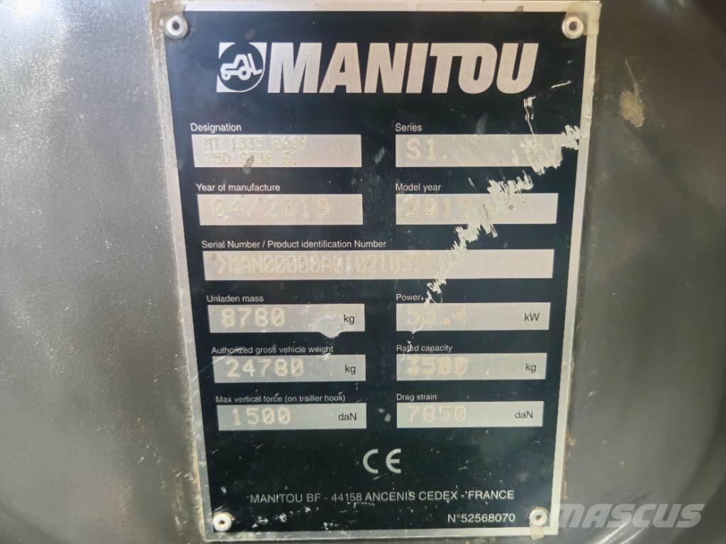 Manitou MT 1335 Manipulador telescópico
