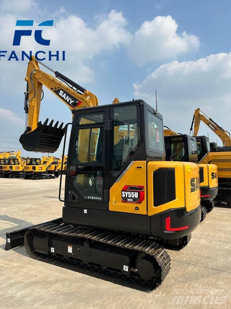 Sany SY 55 U Escavadeiras de esteiras