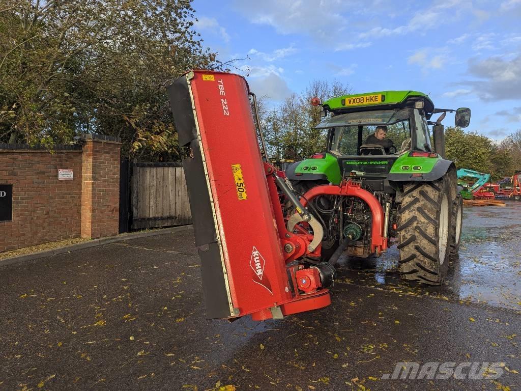 Kuhn TBE 222 Gadanheiras e cortadores de folhas para pastos