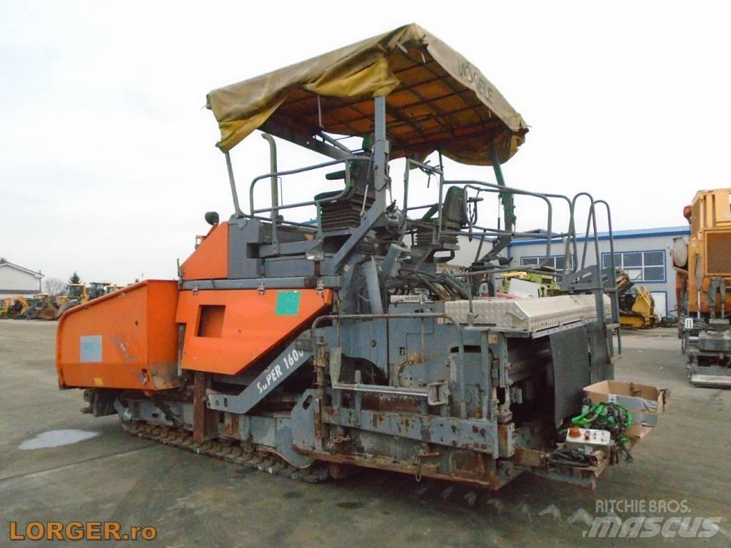 Vögele Super 1600 Espalhadoras de asfalto