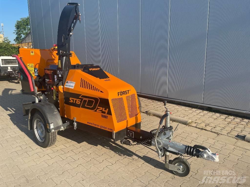  Först ST6D24 Estilhaçadoras florestais