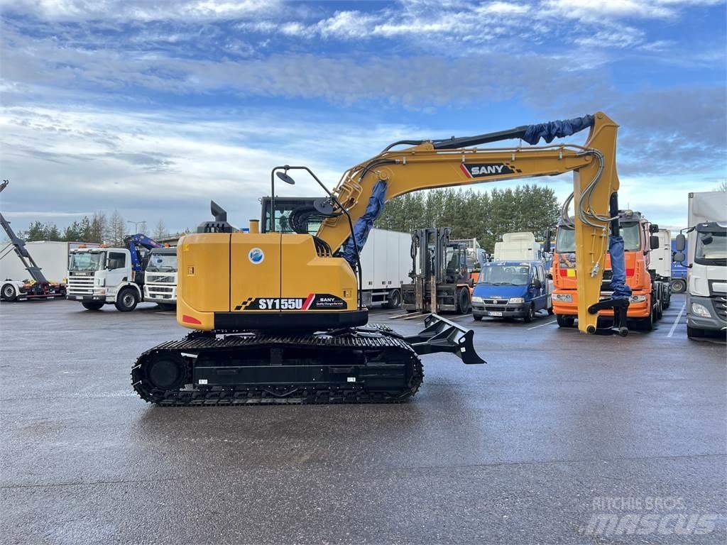 Sany SY155U Escavadeiras de esteiras