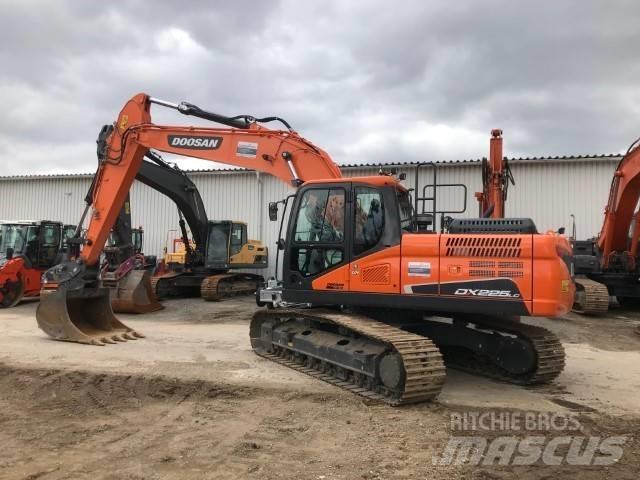 Doosan DX225LC-5 Escavadeiras de esteiras