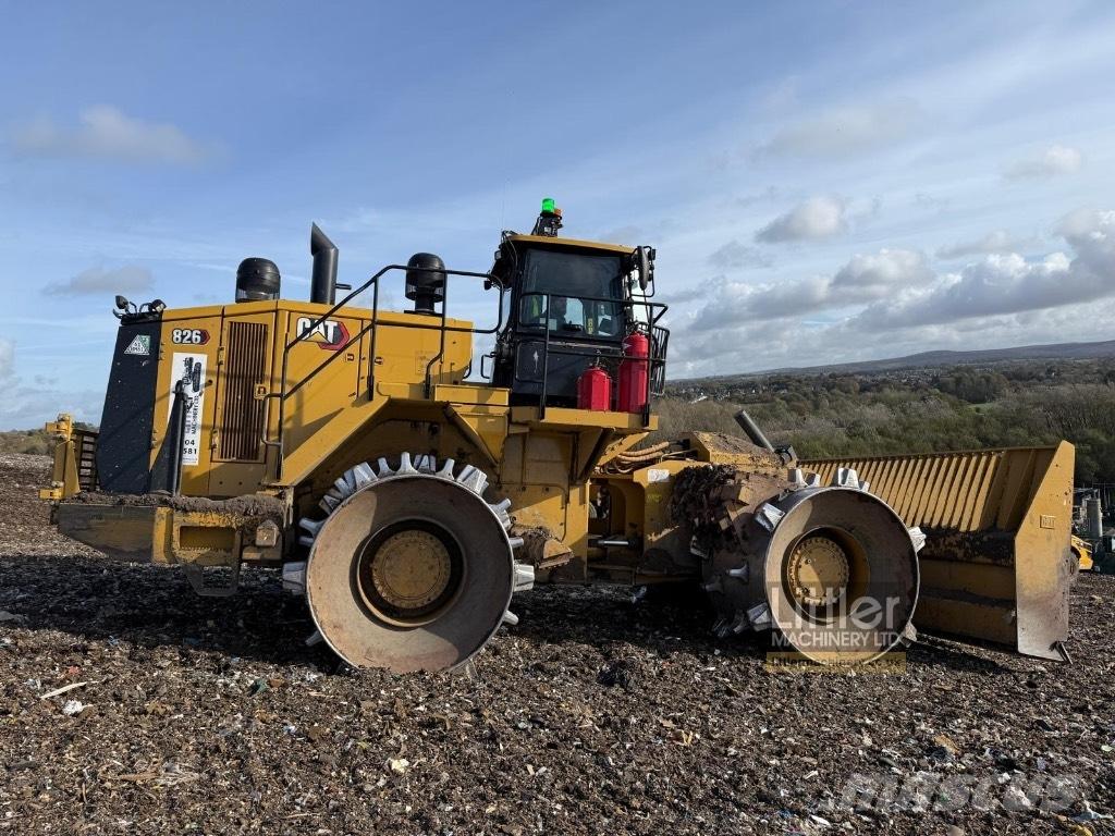CAT 826 Compactadoras de lixo