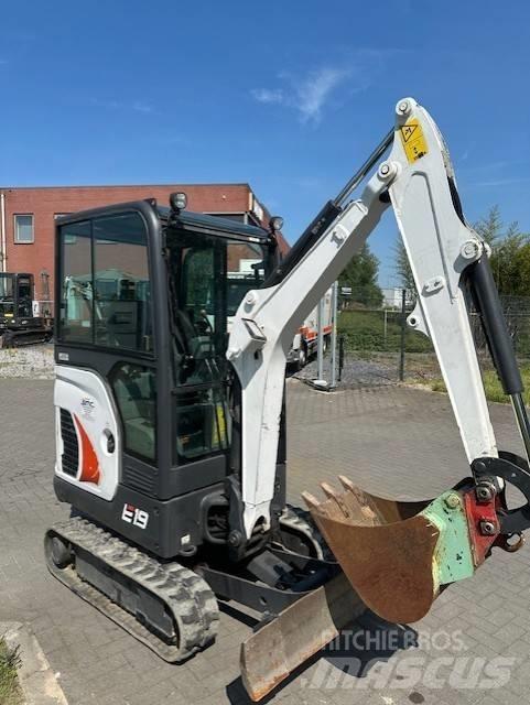Bobcat E 19 Miniescavadeiras