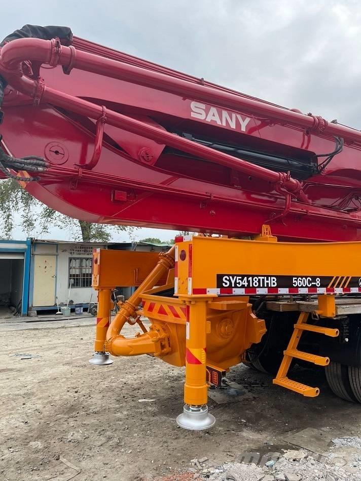 Sany 56m Bombas de betonagem