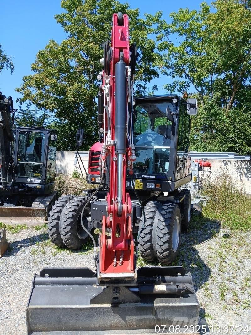 Yanmar B75W Escavadoras de rodas