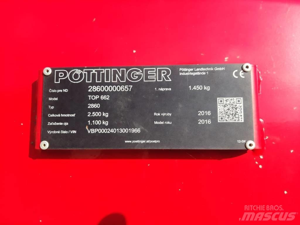 Pöttinger Top 662 Gadanheiras-fileiras