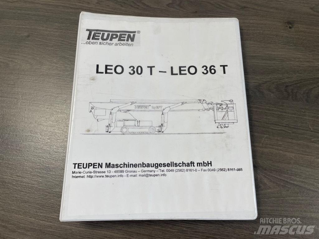 Teupen Leo 36T Elevadores braços Telescópicos