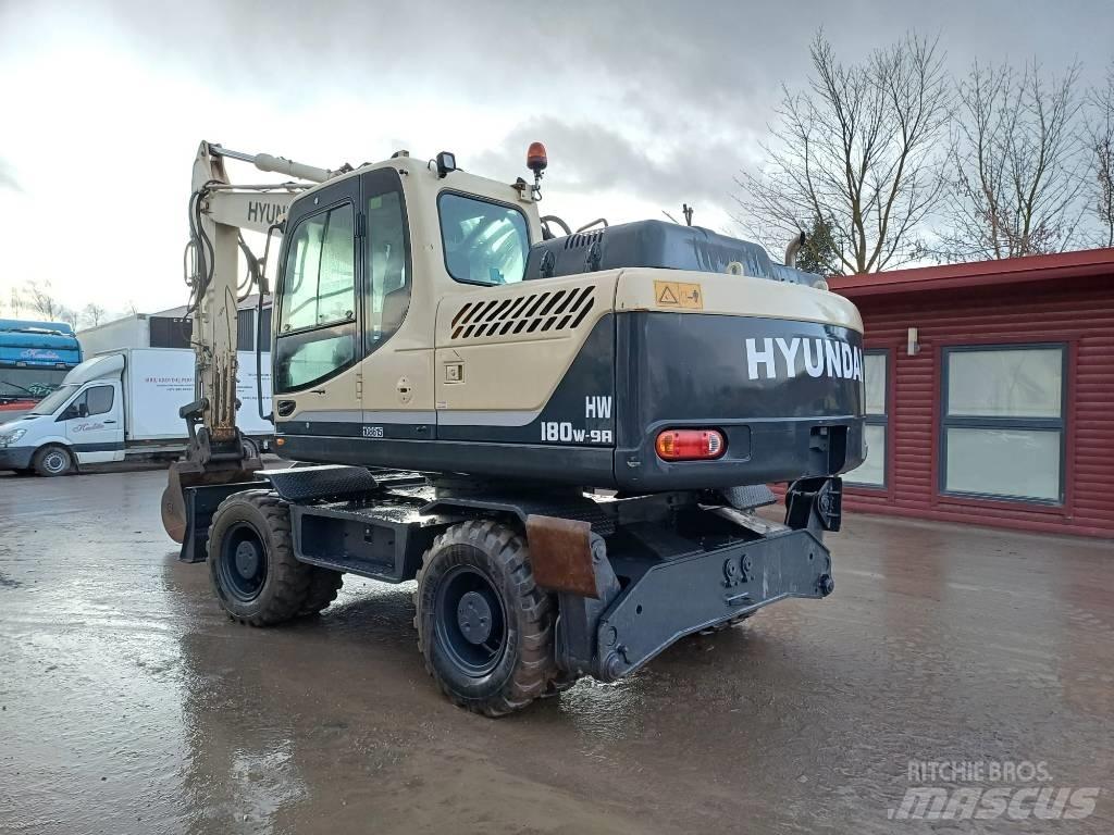 Hyundai HW 180 - 9A Escavadoras de rodas