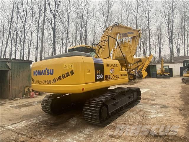 Komatsu pc200-7 Escavadeiras de esteiras