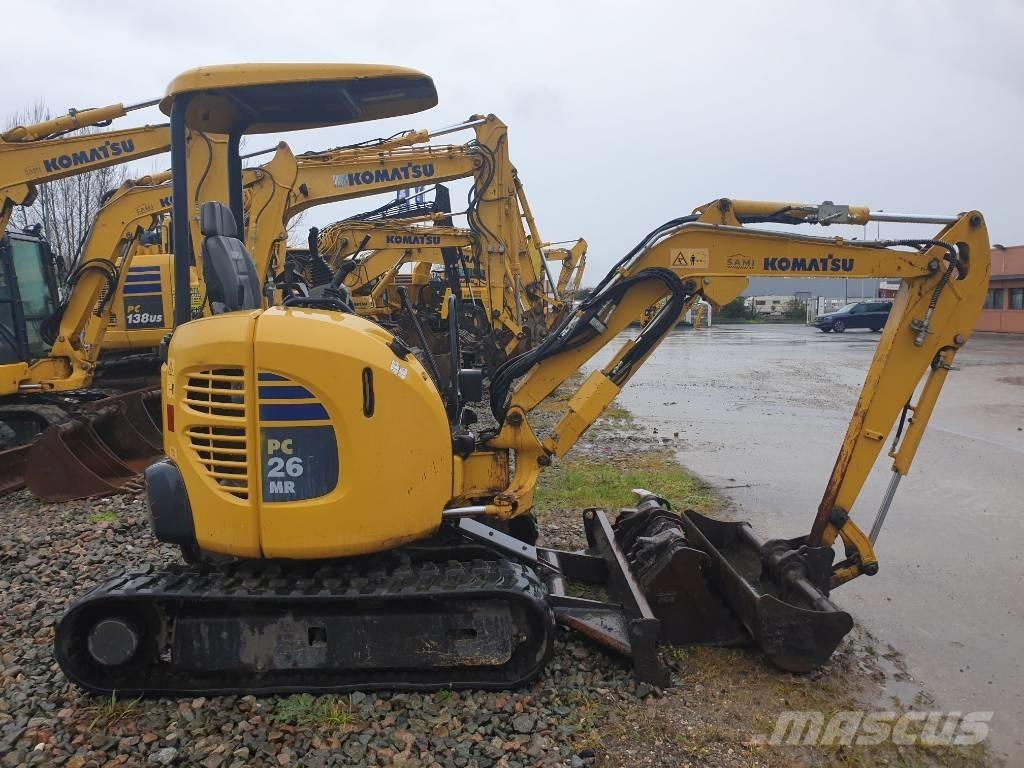 Komatsu PC26MR-3 Miniescavadeiras