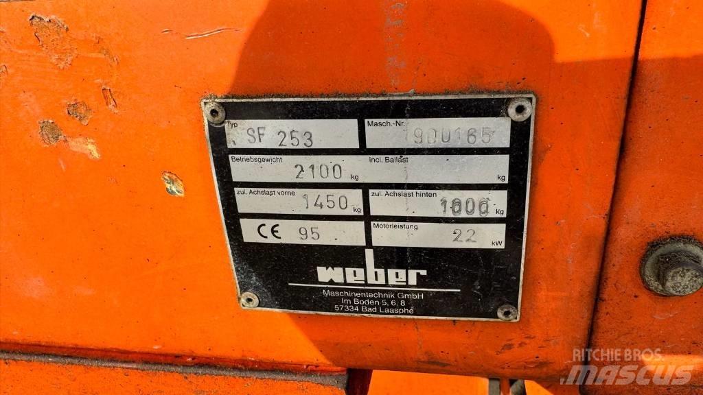 Weber SF253 Máquinas separadoras de asfalto