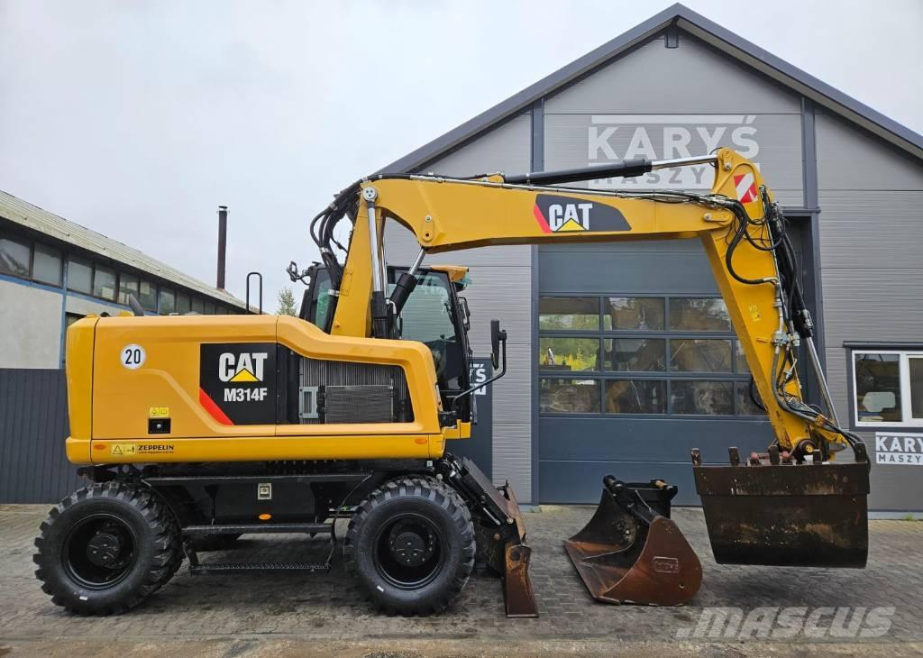 CAT M 314 Escavadoras de rodas