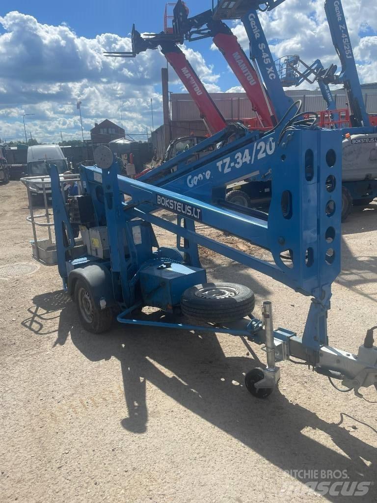 Genie TZ-34/20 Plataformas aéreas montadas em atrelados