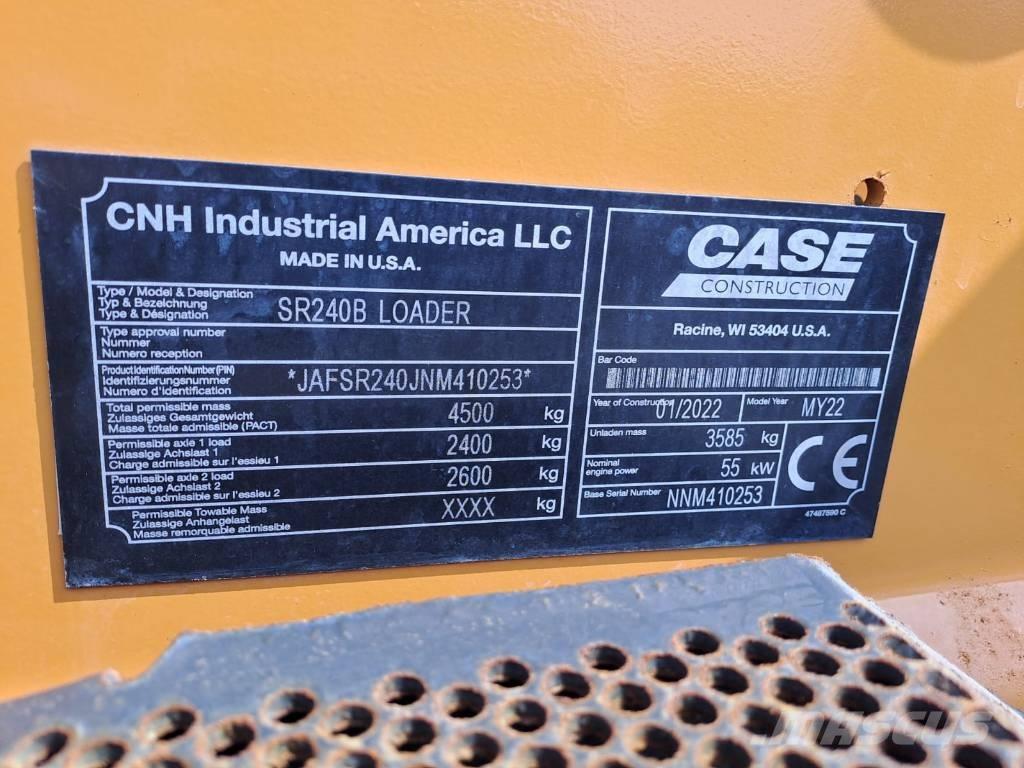 CASE SR 240 B Minicarregadeiras