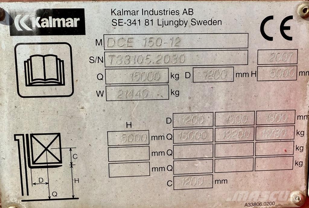 Kalmar DCE 150-12 Empilhadores Diesel