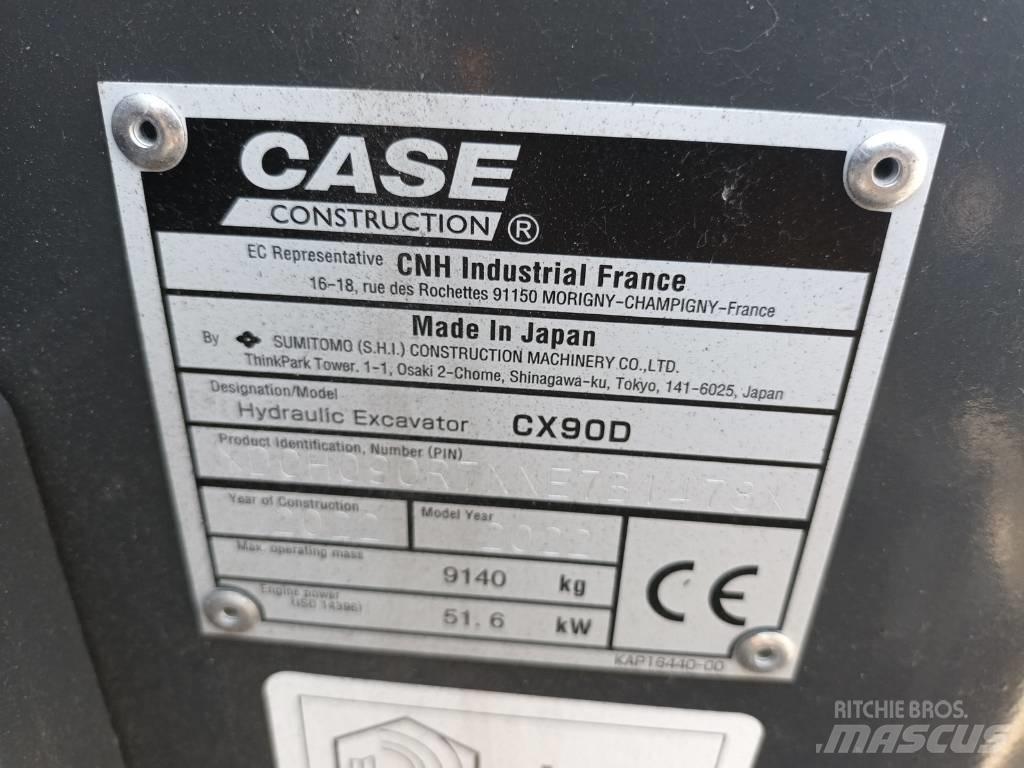 CASE CX 90 D Escavadoras Midi 7t - 12t