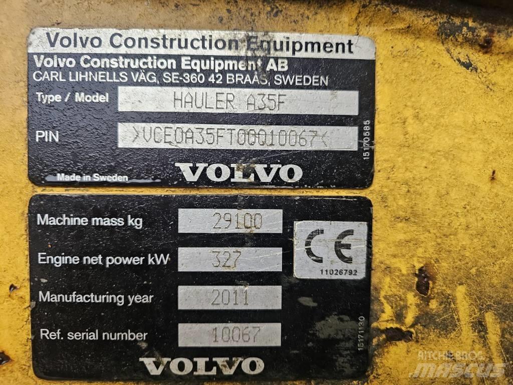 Volvo A 35 F Caminhões articulados