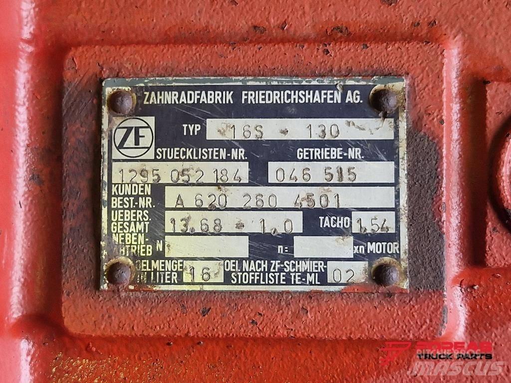 ZF ΣΑΣΜΑΝ 16S 130 Caixas de velocidades