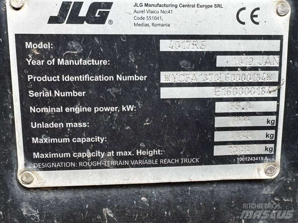 JLG 4017RS Manipulador telescópico