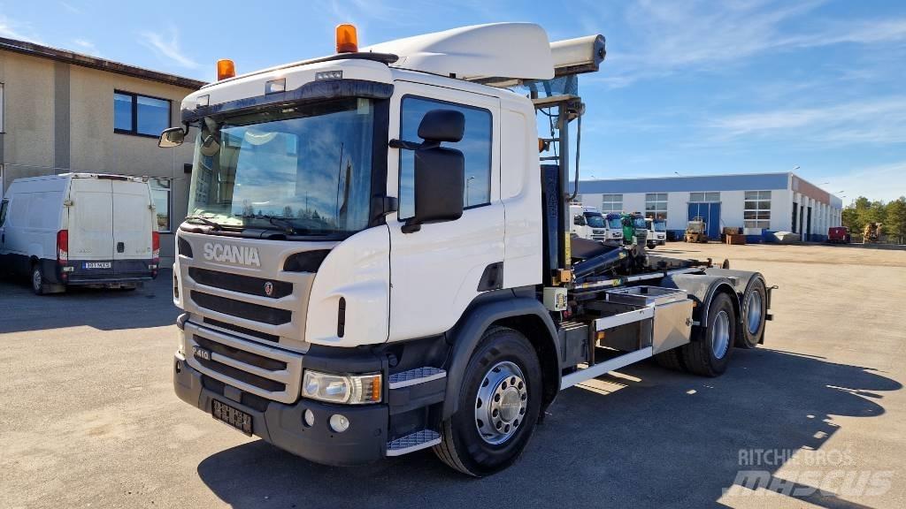 Scania P410 6X2 Camiões Ampliroll