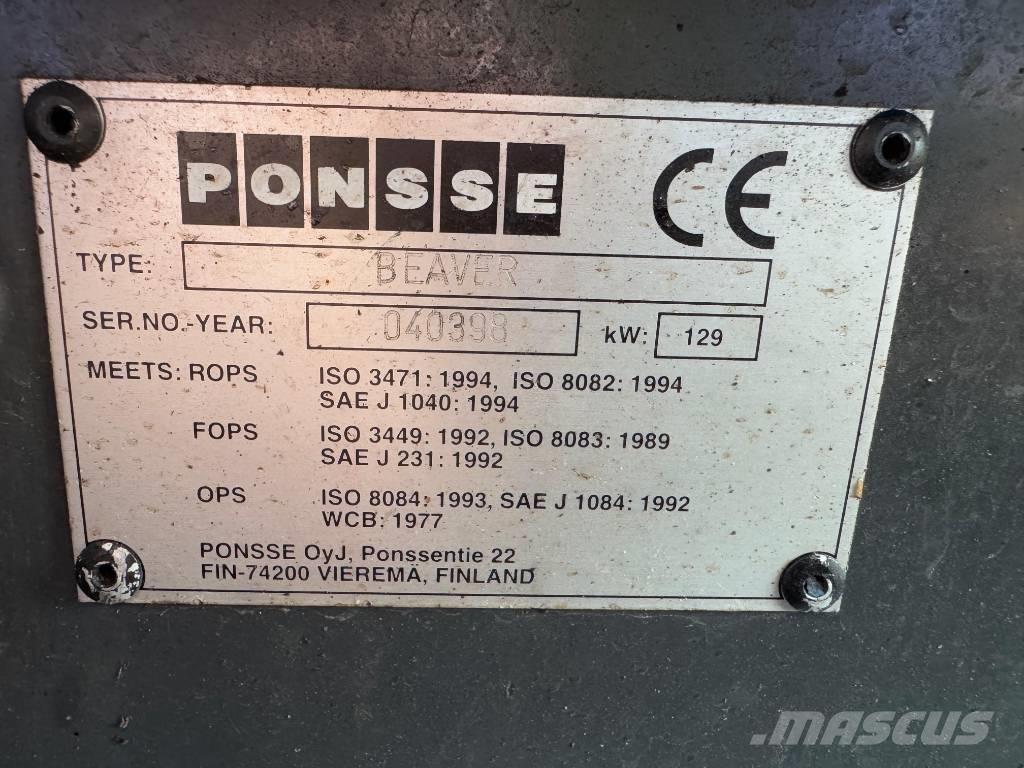 Ponsse Beaver Processadores florestais