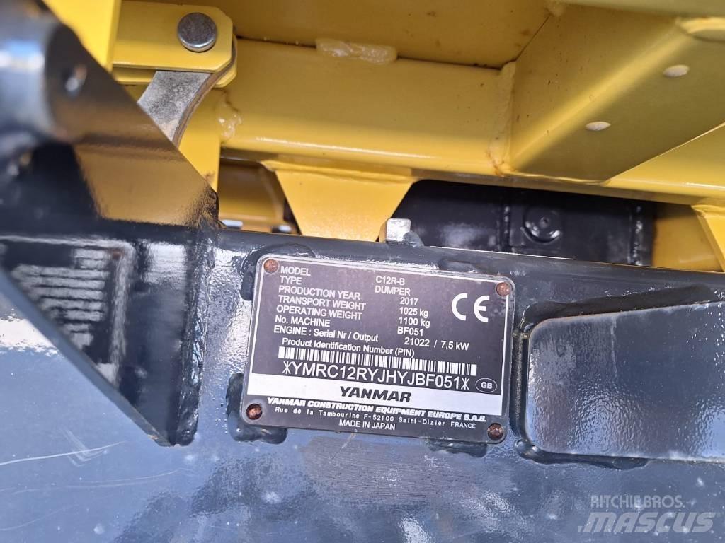 Yanmar C 12 R-B Dumpers de rastos