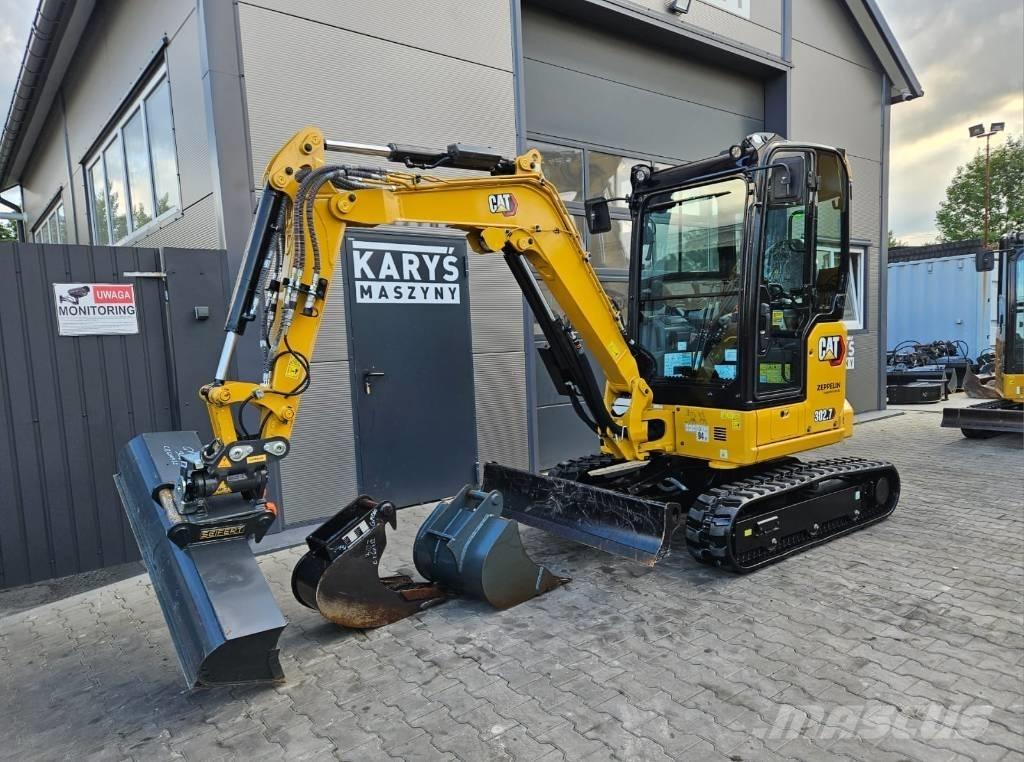 CAT 302.7 CR Miniescavadeiras