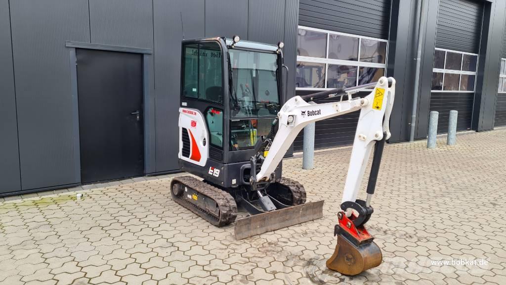Bobcat E 19 Miniescavadeiras