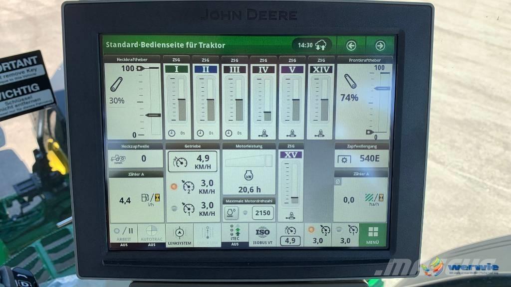 John Deere 7R 350 Tratores Agrícolas usados