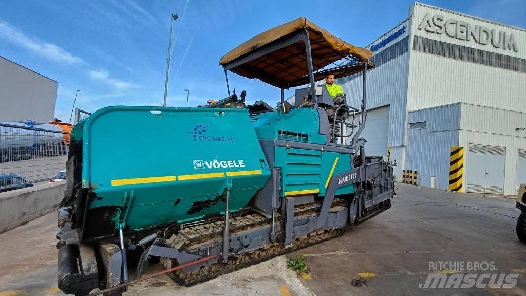 Vögele SUPER 1900 Espalhadoras de asfalto