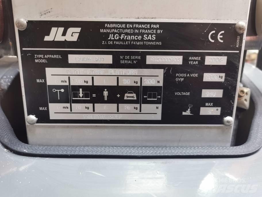 JLG Toucan Duo Plataformas de Mastro Vertical