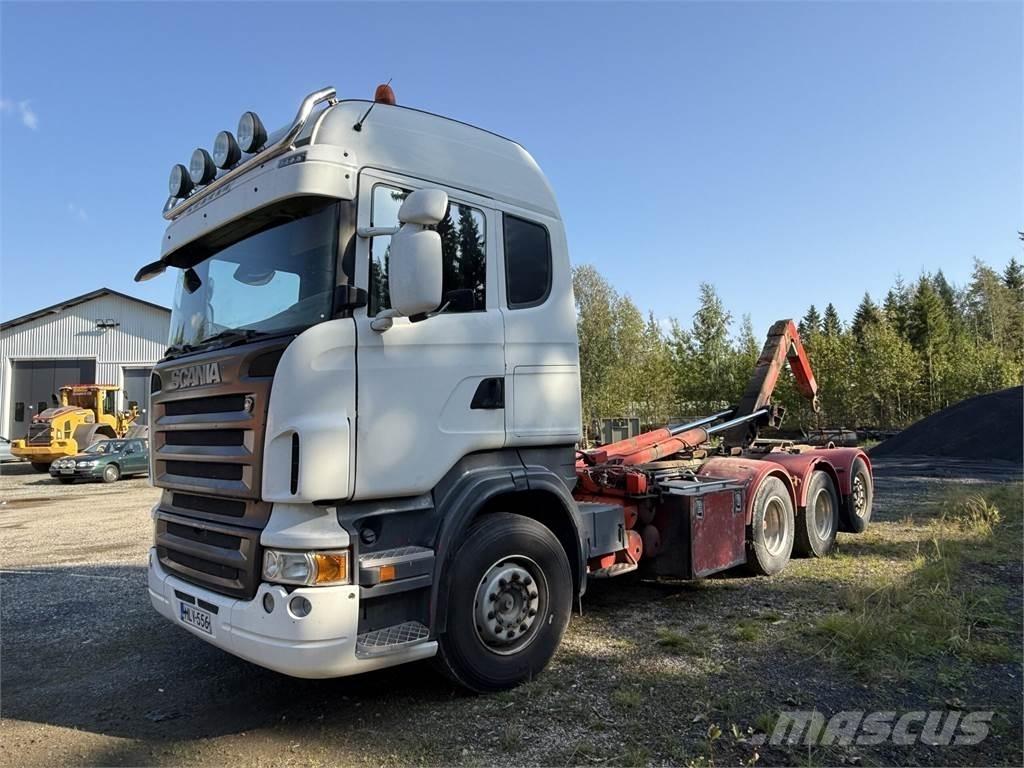 Scania R16 V8 8X4 Camiões Ampliroll
