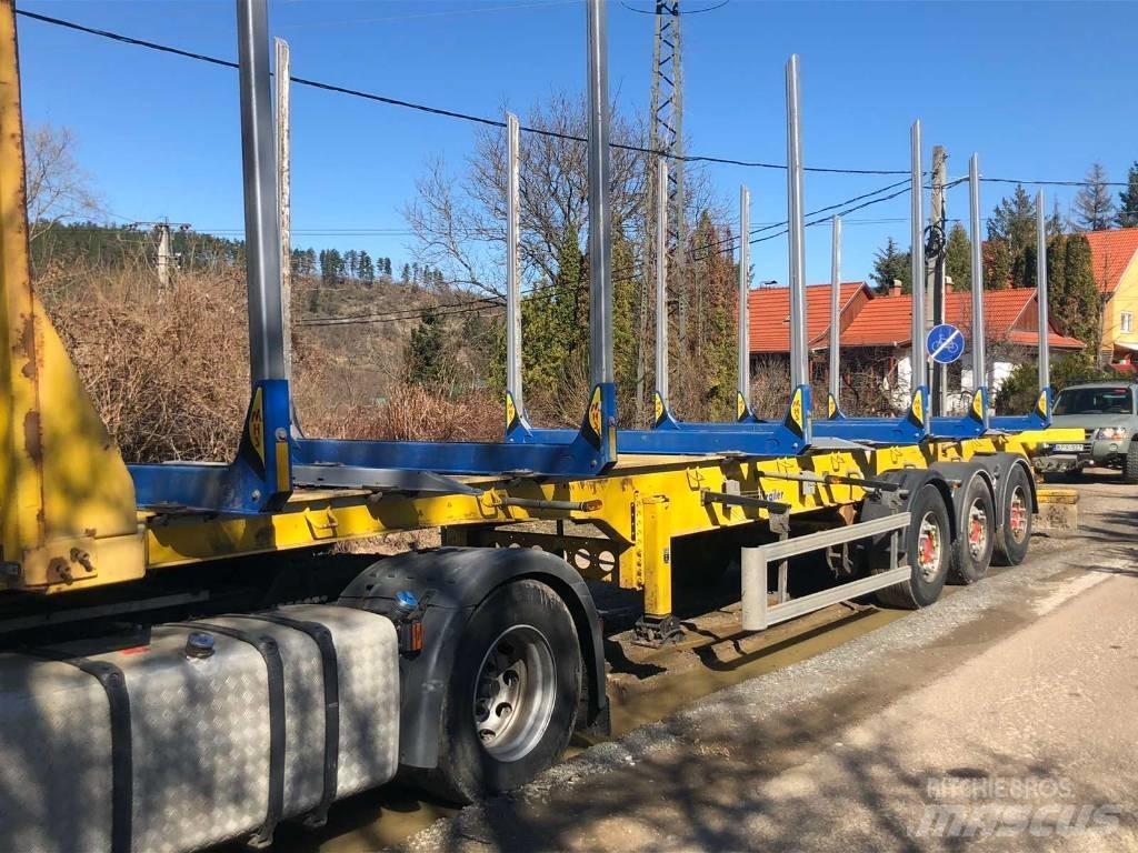Lecitrailer 3E 20 Semi Reboques Transporte Madeira