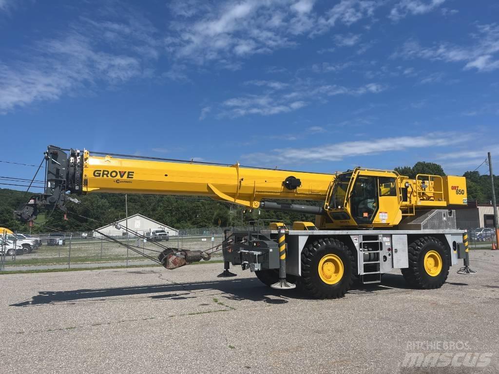 Grove GRT 650 Gruas Fora-de-estrada