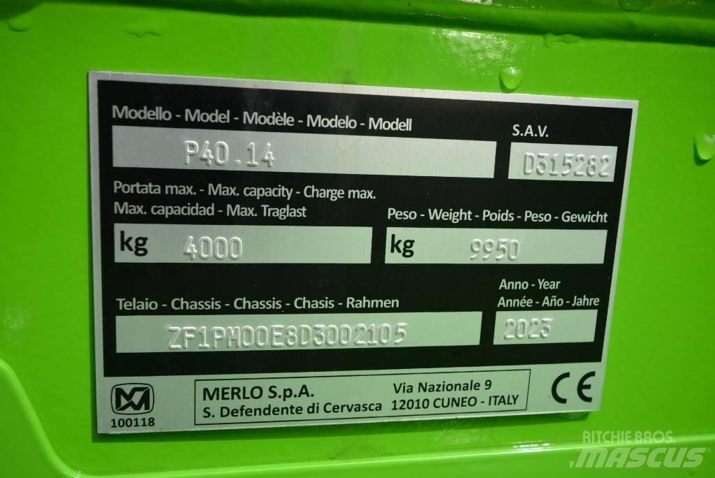 Merlo 40.14 Manipulador telescópico
