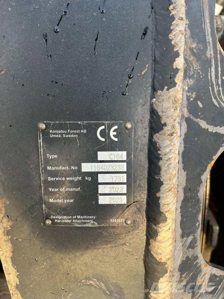 Komatsu C 164 Cabeças de ceifeiras