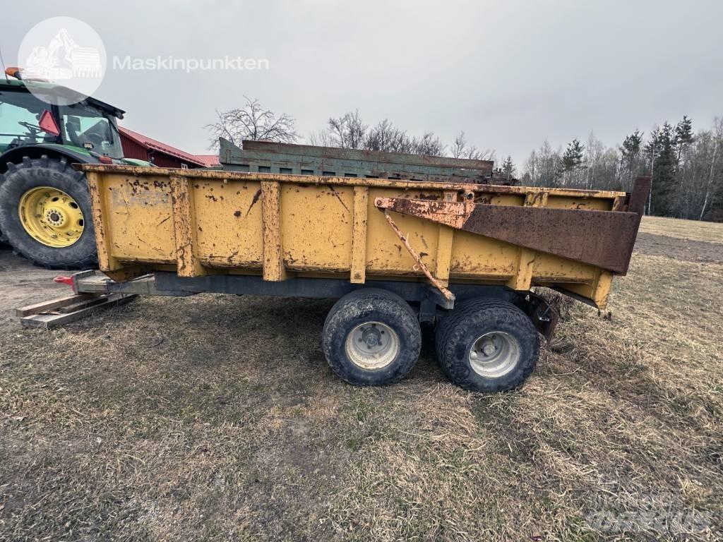  Tippvagn Hjulgrävare Reboques Agrícolas basculantes
