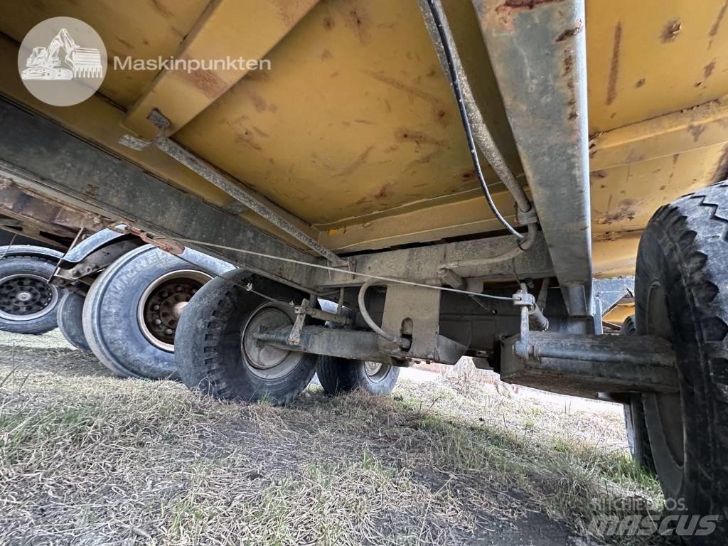 Tippvagn Hjulgrävare Reboques Agrícolas basculantes