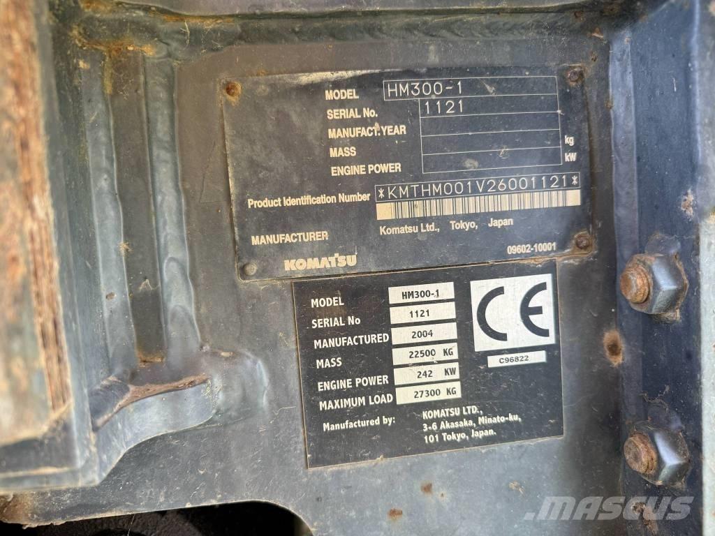 Komatsu HM300-1 Caminhões articulados