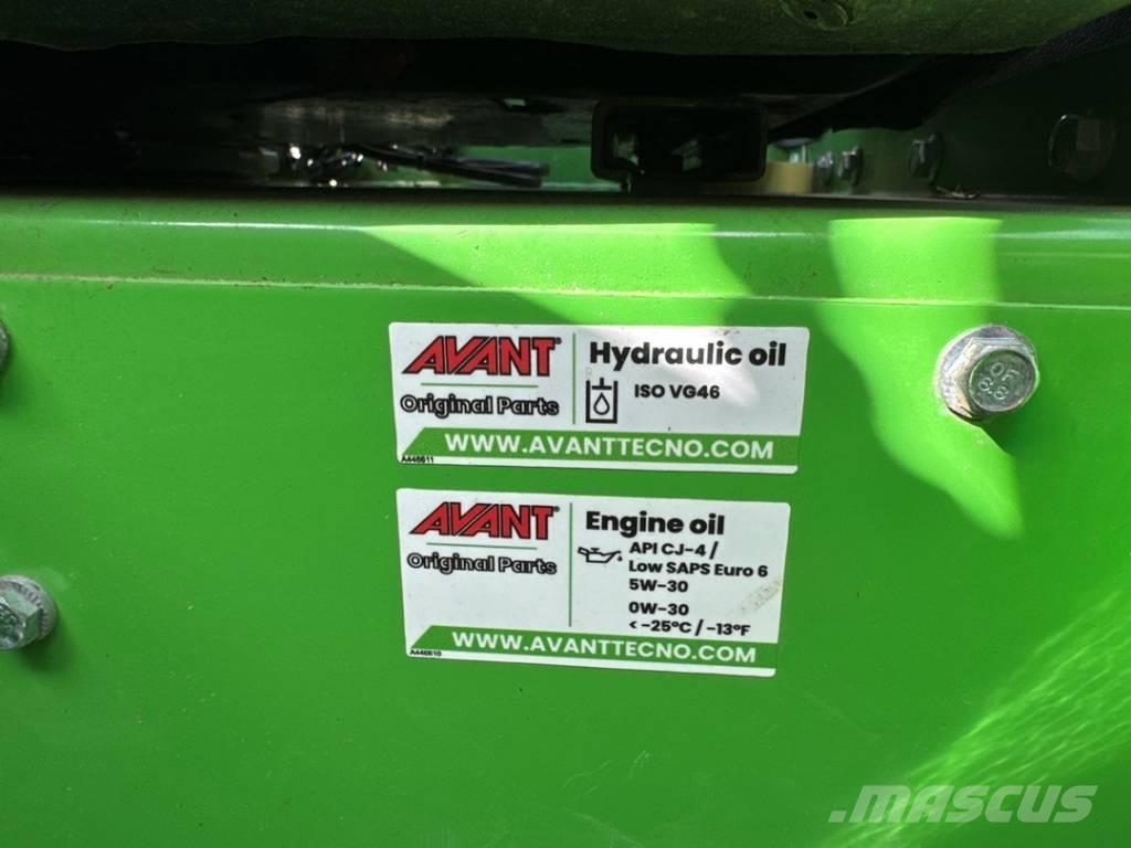 Avant 860 i TDL Telescópicas para Agricultura