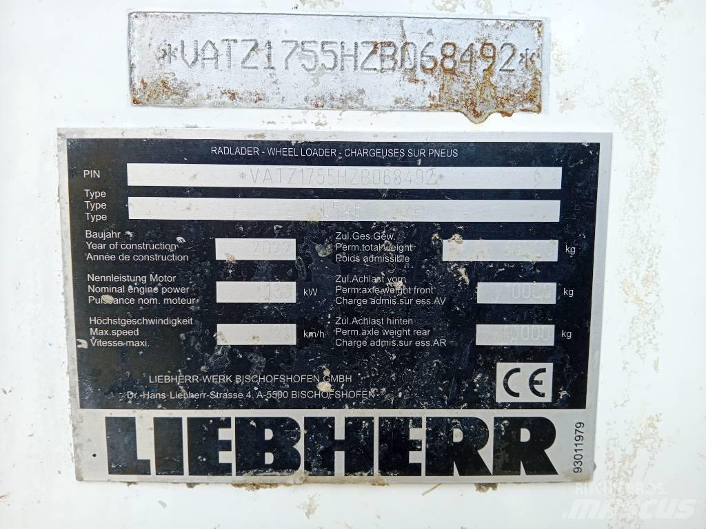 Liebherr L546 Carregadeiras de rodas