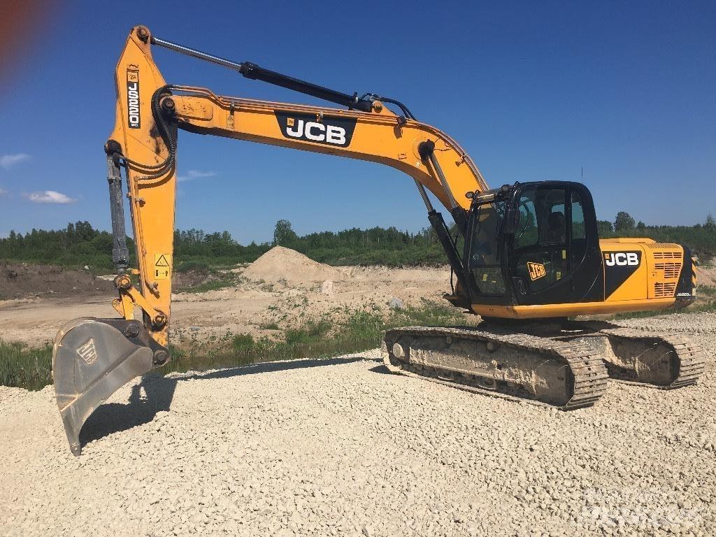 JCB JS 220 Escavadeiras de esteiras