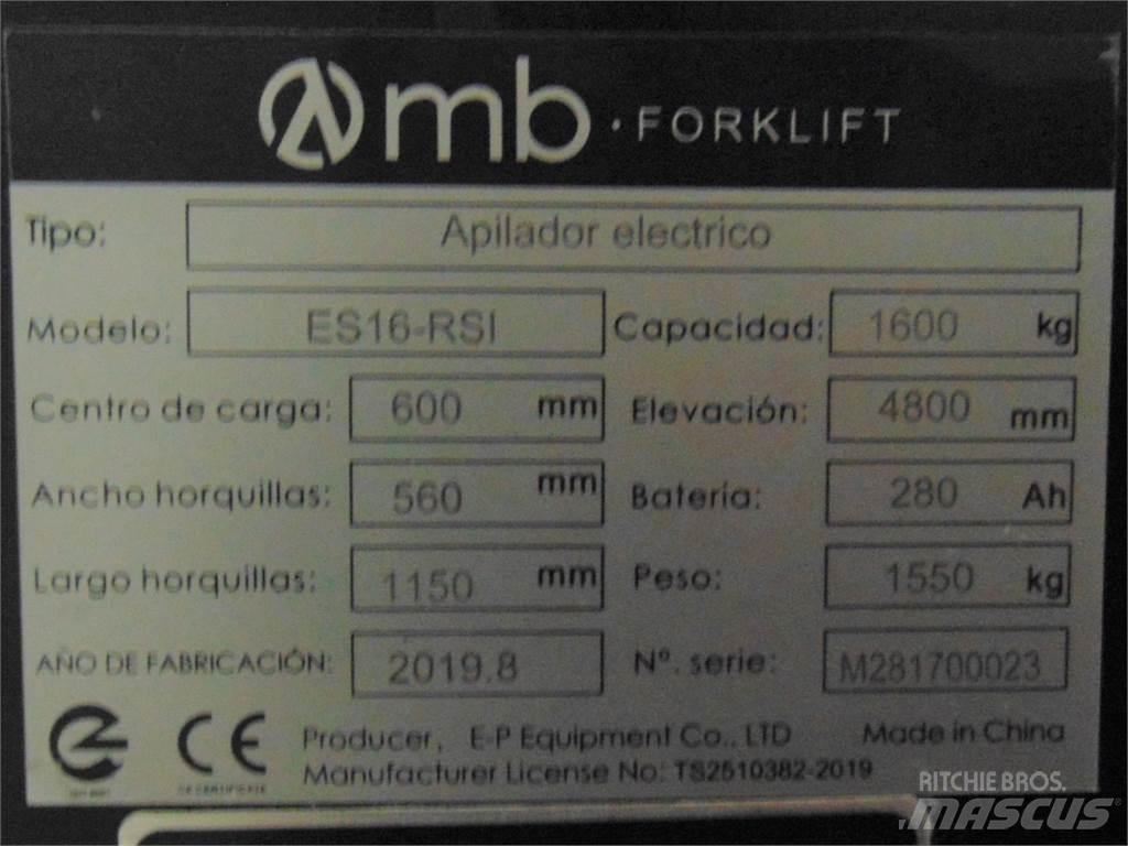  ES16 RSI Empilhador para operador externo