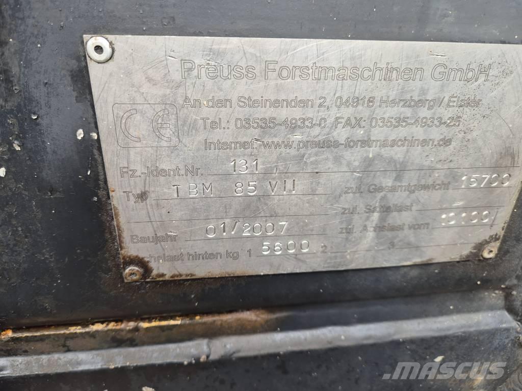 Preuss TBM 85 V.II Processadores florestais