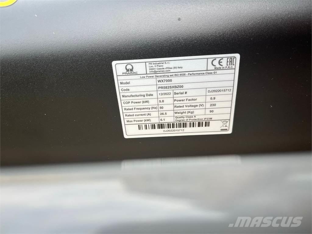 Pramac WX7000 Outros Geradores