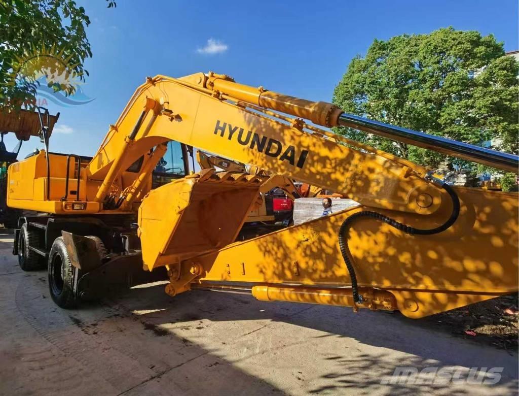 Hyundai r210w-7 Escavadoras de rodas