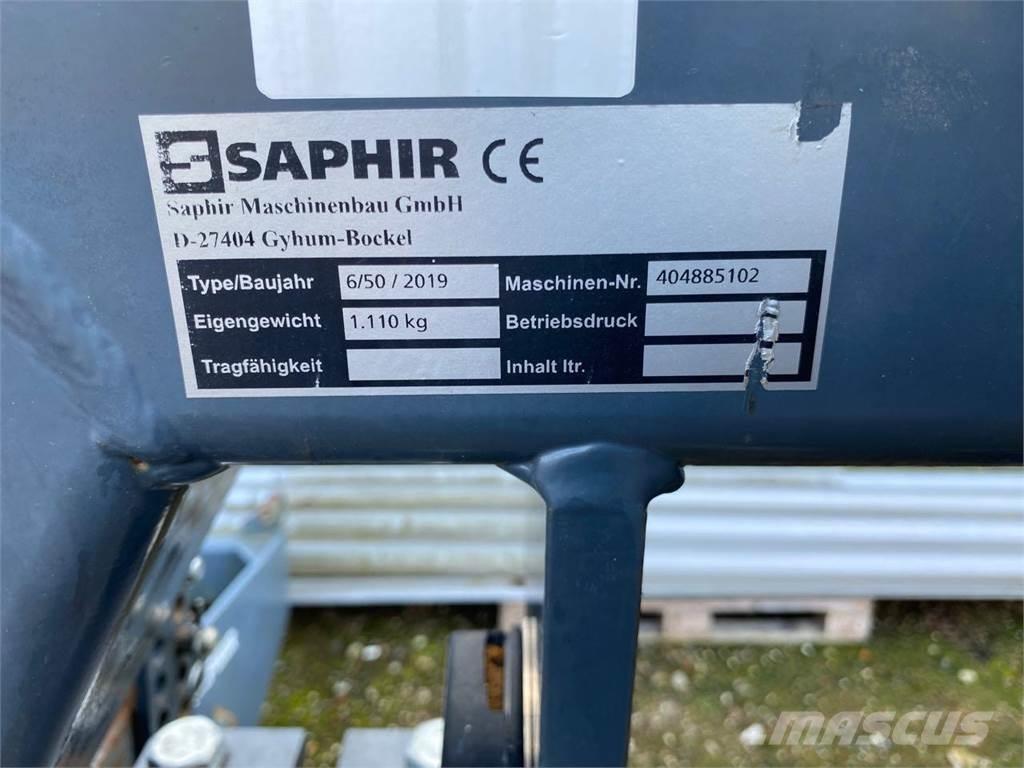 Saphir Combi 6-50 Espalhadores de estrume